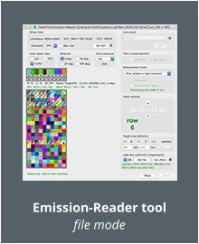 Emission-Reader tool file mode