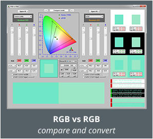 RGB vs RGB compare and convert