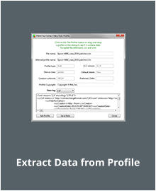 Extract Data from Profile