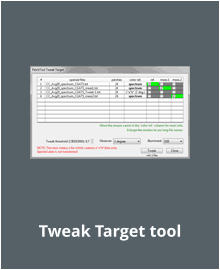 Tweak Target tool